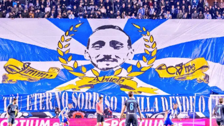Bandeira en homenaxe a Jimmy