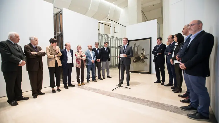 Descubrimiento de la obra de Alfonso Daniel Rodriguez Castelao, "A derradeira leicion do mestre" en Galicia, tras su traslado a desde Buenos Aires03/10/18