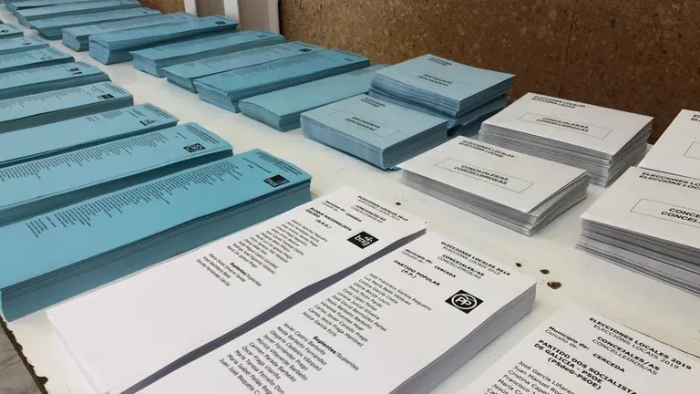 [Imaxe: Distrito Xermar] Colexio electoral en Cerceda
