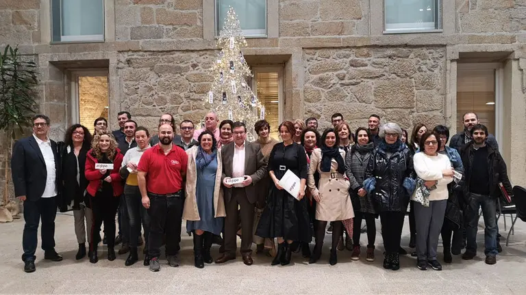 Presentaci&oacute;n do portal Atopo, en Pontevedra (Imaxe: Deputaci&oacute;n de Pontevedra).