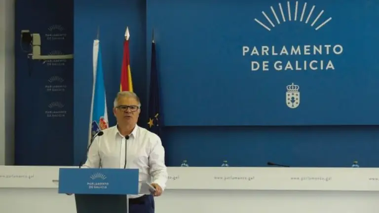 Manuel Lago, portavoz do Grupo Com&uacute;n da Esquerda no Parlamento da Galiza (Europa Press) 