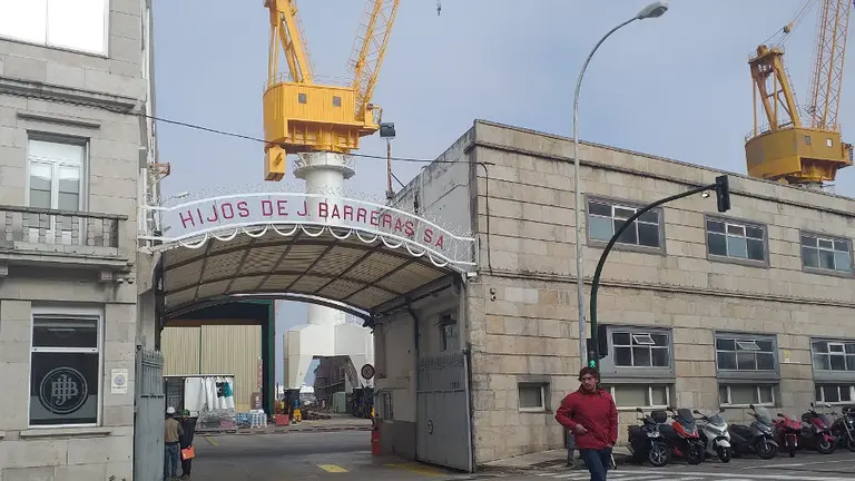 Entrada o estaleiro Hijos de J. Barreras (Europa Press).