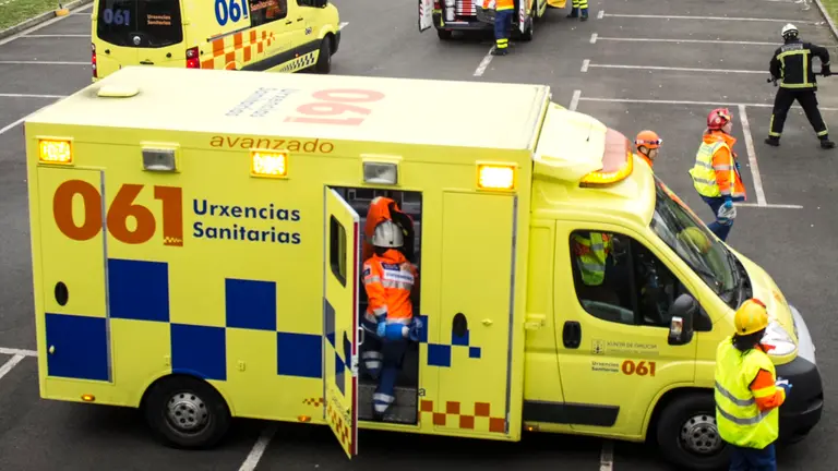 Ambulancias do 061 (Sergas).