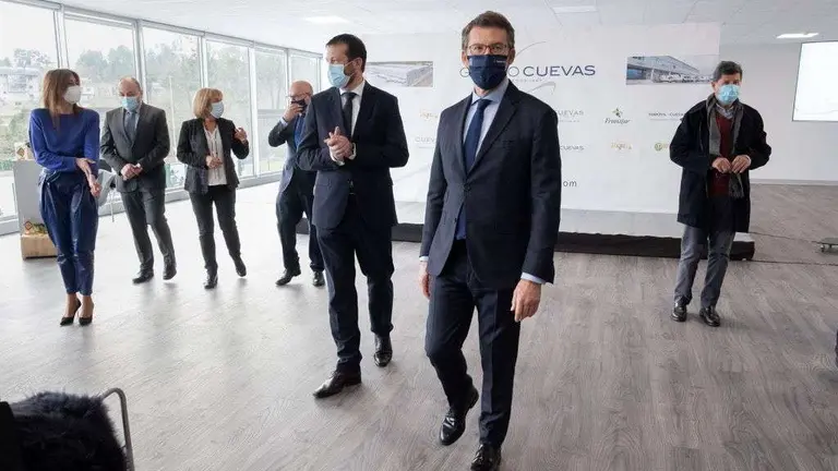 Feixoo nun acto decorrido en Ourense. (Foto: Europa Press)
