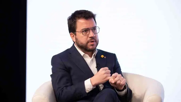 Pere Aragon&egrave;s, candidato de ERC, aspira a presidir Catalunya (Foto: David Zorrakino / Europa Press)