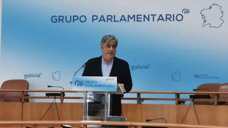 O portavoz do PP no Parlamento galego, Pedro Puy (Foto: Europa Press)