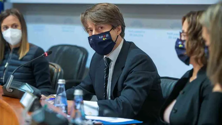 O conselleiro de Facenda, Miguel Corgos, expuxo onte os orzamentos para 2022 na comisi&oacute;n de Econom&iacute;a da C&aacute;mara galega.