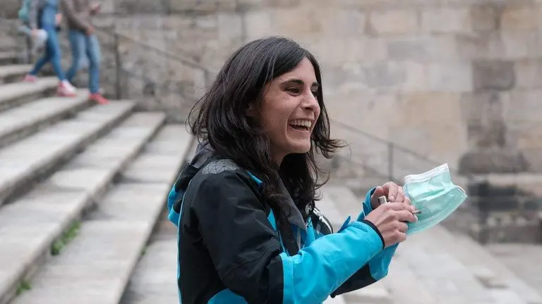 A m&aacute;scara deixa de ser obrigatoria en todos os &aacute;mbitos. (Foto: Arxina)