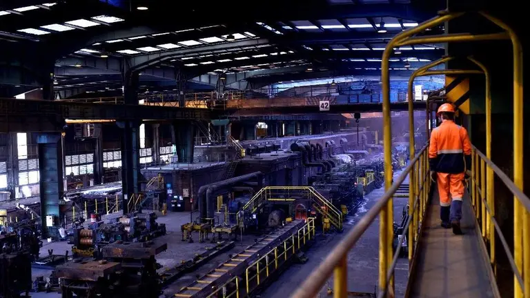 Planta metal&uacute;rxica de Celsa.