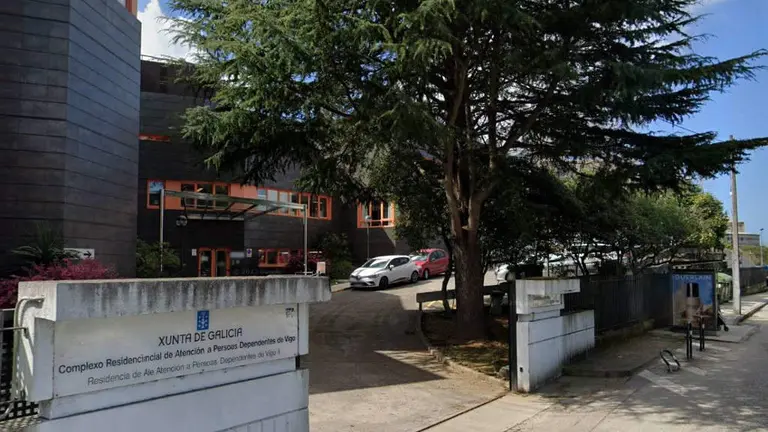 Complexo Residencial de Atenci&oacute;n a Persoas Dependentes de Vigo, onde unha traballadora sufriu unha agresi&oacute;n sexual. (Foto: N&oacute;s Diario)