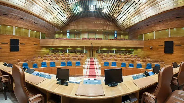 Hemiciclo no Parlamento da Galiza. (Foto: Parlamento galego)