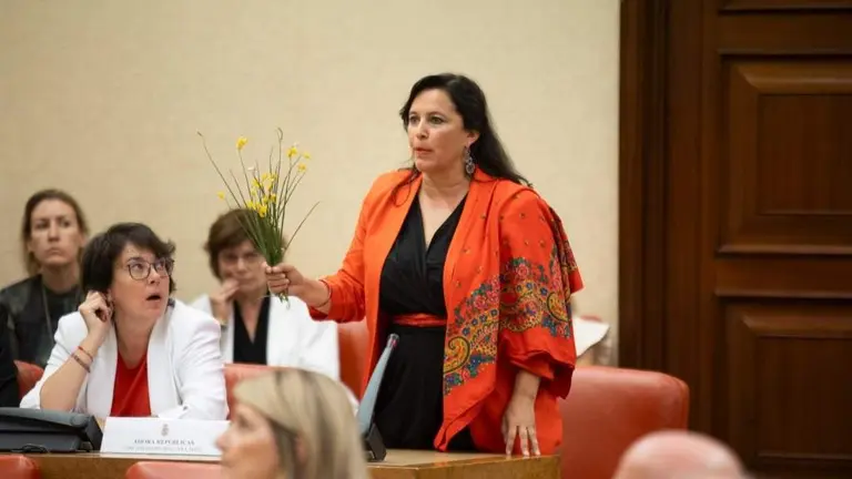 A eurodeputada do BNG, Ana Miranda (Foto: N&oacute;s Diario).