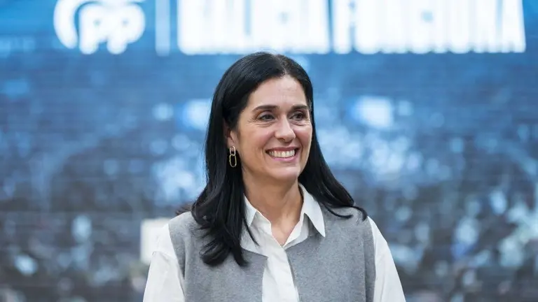 A secretaria xeral do PP galego, Paula Prado. (Foto: &Iacute;&ntilde;igo Rol&aacute;n)