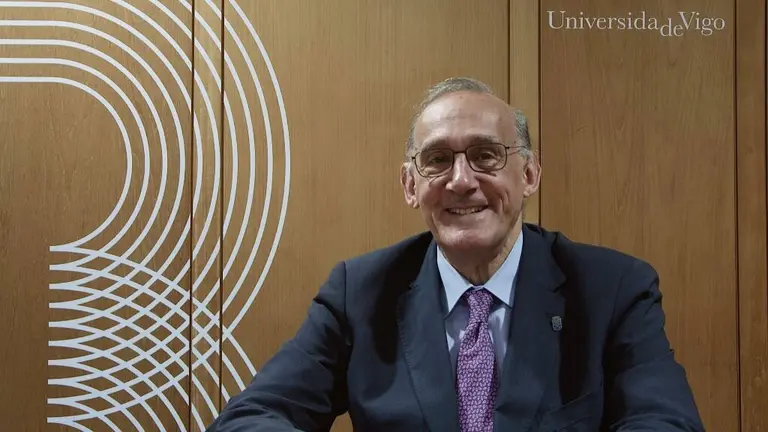 Manuel Reigosa, reitor da UVigo. (Foto: Xan Carballa)