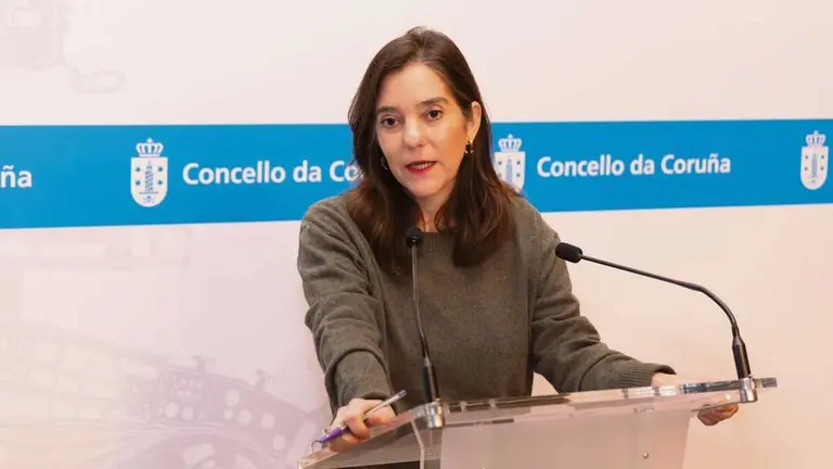 A alcaldesa da Coru&ntilde;a, In&eacute;s Rei. (Foto: Andy P&eacute;rez)