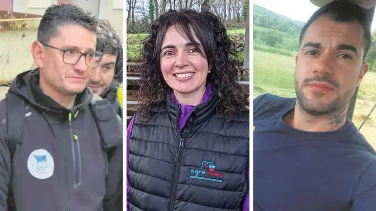 Santiago Rego, Noelia Rodr&iacute;guez e Aar&oacute;n Fern&aacute;ndez. (Foto: N&oacute;s Diario)