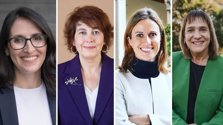 Rosa Crujeiras, Alba Nogueira, Maite Flores e Mar&iacute;a Jos&eacute; L&oacute;pez. (Foto: N&oacute;s Diario)