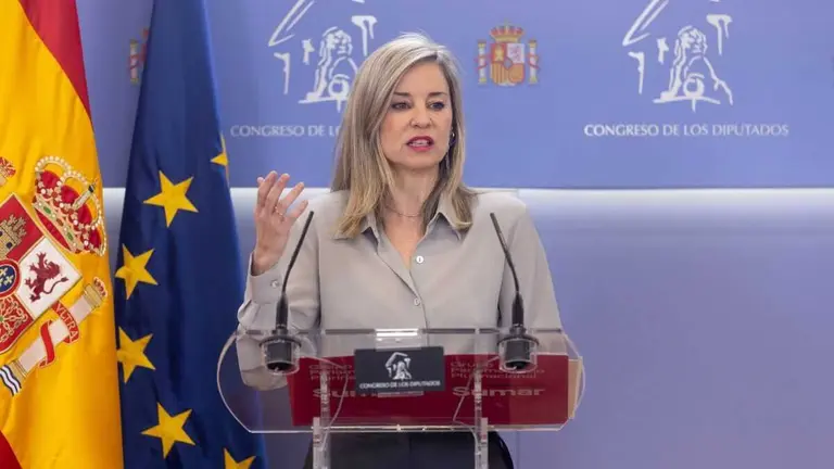 Ver&oacute;nica Barbero, presidenta de Sumar Galicia. (Foto: Eduardo Parra / Europa Press)
