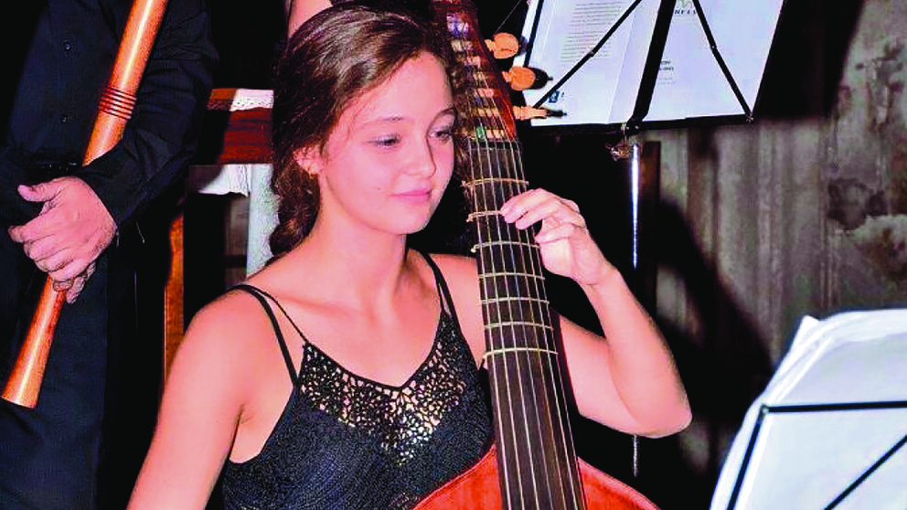 A violinista María Lourdes Olbés participará nesta homenaxe.