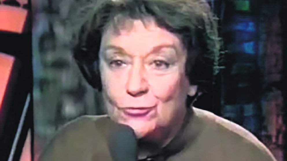 María Casares en 1989.