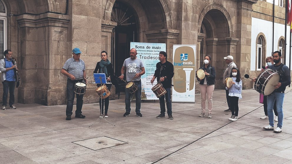 Audicións de gaita e percusión de Tradescola en Lugo.