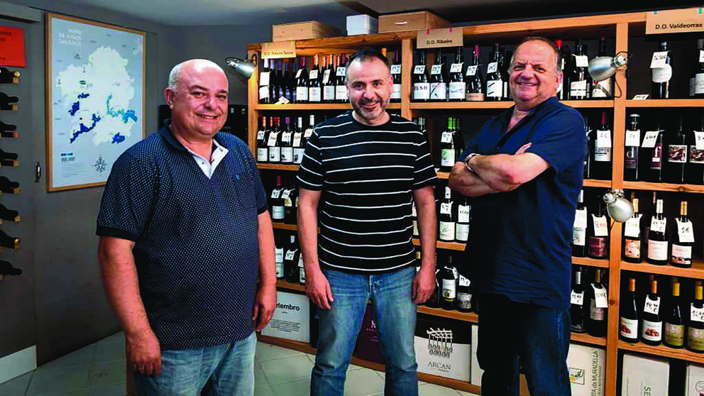 Xosé Gontá, Martiño Santos e Toño Núñez partillarán os seus coñecementos vitivinícolas.