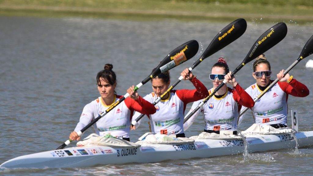 O cuarteto das galegas aspira a todo en París. (Foto: RFEP)