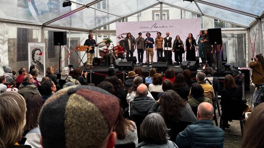 Inauguración do Festival Rosalía este sábado en Compostela. (Foto: Concello de Santiago)