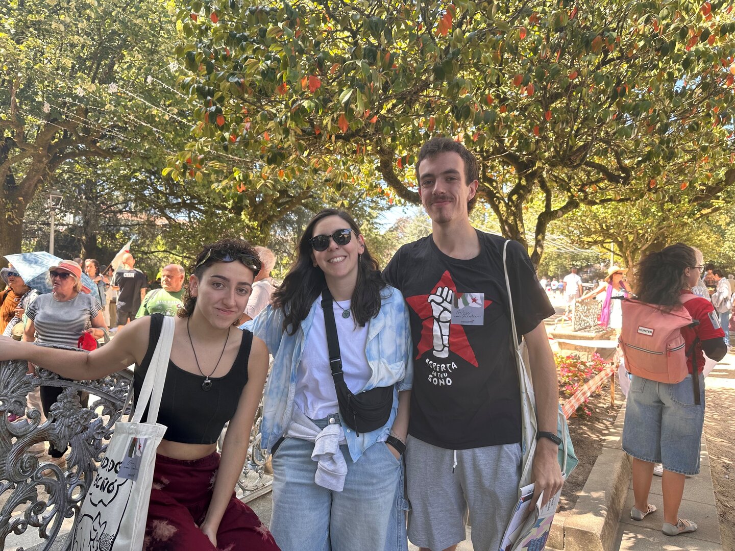 Laura, Marta e Arturo