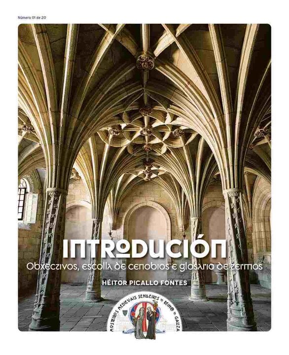 Capa do primeiro número do coleccionábel dos mosteiros.